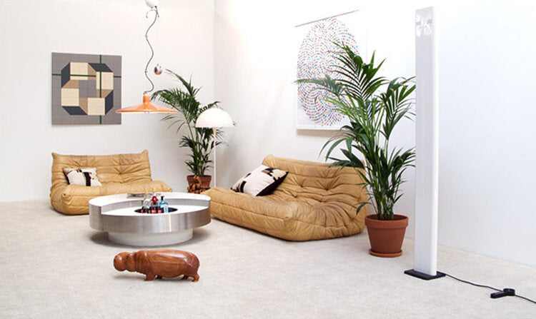 Michel Ducaroy for Togo Lignet Rose Bean Bag Couch