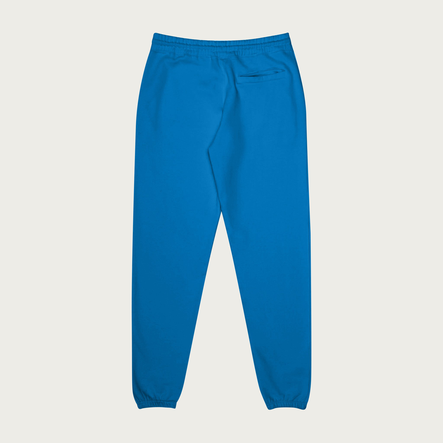 Organic Cotton Blue Logo Sweatpants