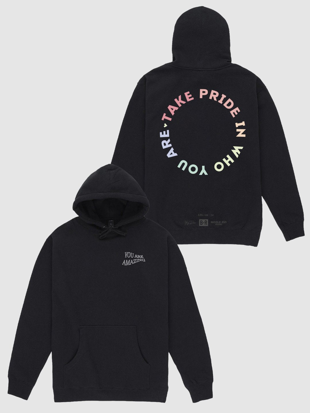 NICOLE ZÏZI STUDIO Teams up with The Wade Family, YnG DnA and Bleacher Report celebrating and raising awareness for the LGBTQIA+ through a sustainably produced capsule collection