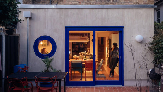 Peek-a-Blue by Nimtim Architect transforms a Small Space