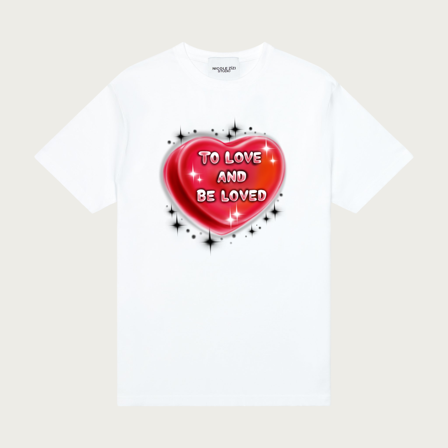 "To Love and Be Loved" Supima Cotton White T-Shirt  (Limited Release)