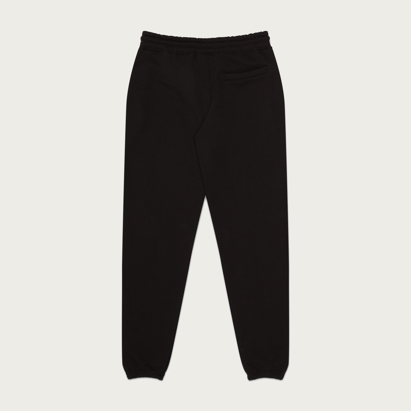 Organic Cotton Black Logo Sweatpants